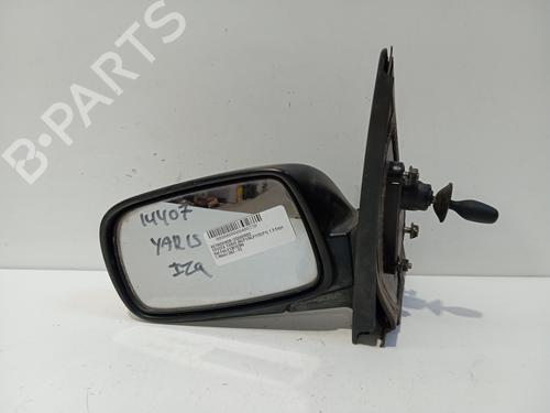 Used Left mirror TOYOTA YARIS (_P1_) 1.3 (SCP12_, SCP13_, SCP12R, SCP13R) (87 hp) 18743492