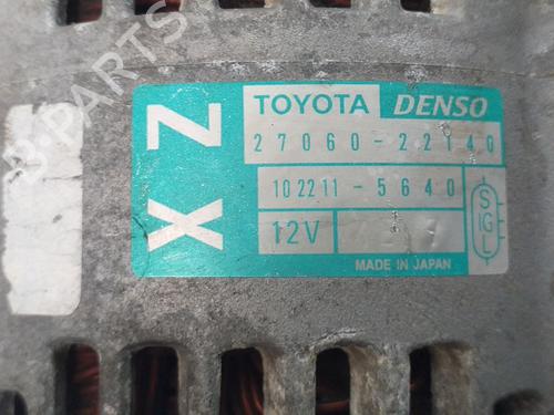 Alternator TOYOTA COROLLA (_E12_) 1.6 VVT-i (ZZE121_, ZZE121R) | BP9360319M7 