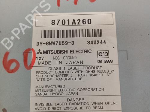 Radio MITSUBISHI OUTLANDER II (CW_W) 2.0 DI-D (CW8W) | BP30089583E6 