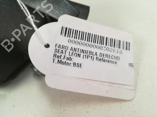 Højre Foran Tågelygte SEAT LEON (1P1)  | BP9361888C31 