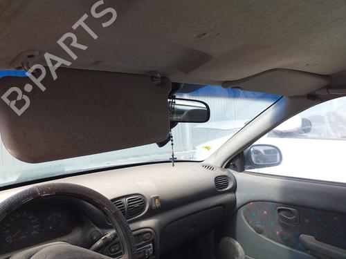 Left sun visor HYUNDAI ACCENT I (X-3) 1.3 i 12V (84 hp) 18026204