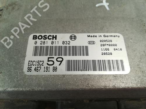 Engine control unit (ECU) PEUGEOT 807 (EB_)  | BP9432200M57 