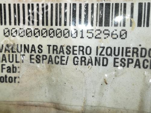 Rear left window mechanism RENAULT ESPACE III (JE0_)  | BP9353355C24 