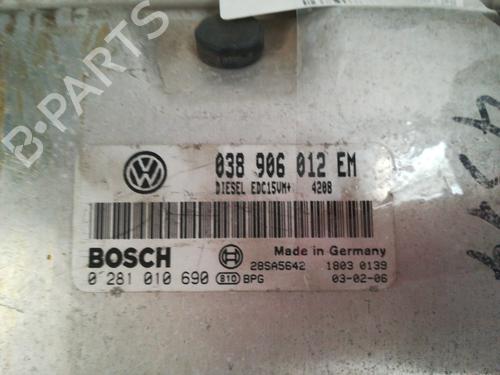 Engine control unit (ECU) SEAT CORDOBA (6L2)  | BP9348806M57 