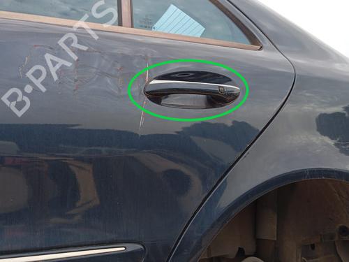 Used Rear left exterior door handle MERCEDES-BENZ E-CLASS (W211) E 320 CDI (211.026) (204 hp) 12295309