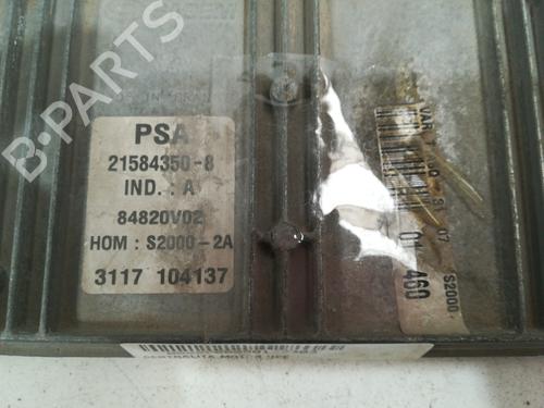 Engine control unit (ECU) PEUGEOT 206 Hatchback (2A/C)  | BP9349381M57 