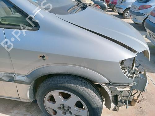Used Right front fenders OPEL ZAFIRA A MPV (T98) 2.0 DI 16V (F75) (82 hp) 17227362