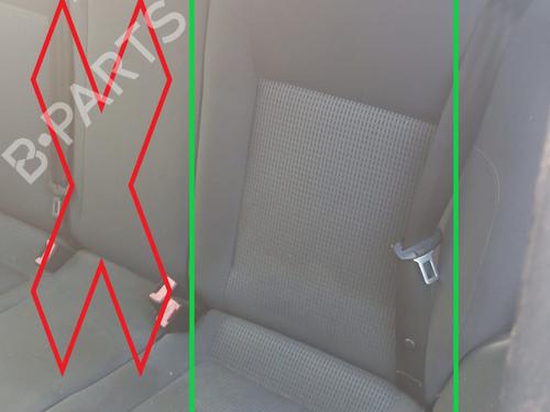 Used Rear seat VW POLO (9N_, 9A_) 1.4 TDI (75 hp) 23118885