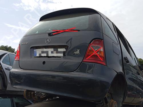 Used Tailgate MERCEDES-BENZ A-CLASS (W168) A 160 (168.033, 168.133) (102 hp) 24417489