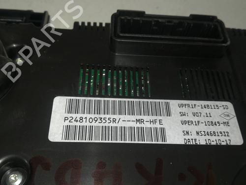 Instrument cluster RENAULT KADJAR (HA_, HL_) 1.6 dCi 130 (HLA4) | BP9361394C47 