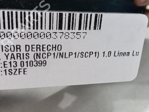Right mirror TOYOTA YARIS (_P1_) 1.0 (SCP10_, SCP10R) | BP16090595C27 