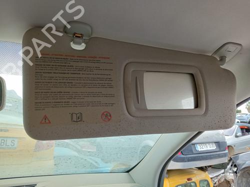 Used Right sun visor RENAULT MEGANE III Hatchback (BZ0/1_, B3_) 1.5 dCi (BZ09, BZ0D, BZ1W, BZ29, BZ14) (110 hp) 24816708