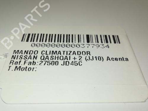 AC-Styringsenhed/Manøvreenhed NISSAN QASHQAI / QASHQAI +2 I (J10, NJ10, JJ10E) 1.5 dCi | BP16237368I5 