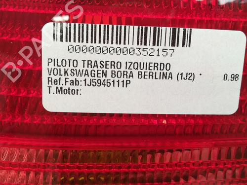 Left taillight VW BORA I (1J2)  | BP12907237C34 