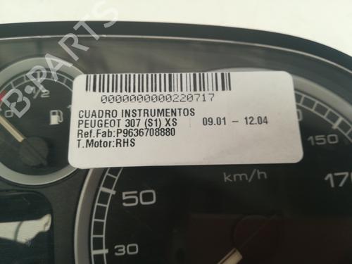 Instrument cluster PEUGEOT 307 (3A/C) 2.0 HDi 110 | BP9357344C47 