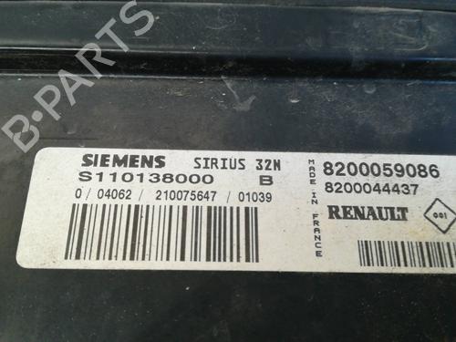 Engine control unit (ECU) RENAULT CLIO II (BB_, CB_) 1.2 (BB0A, BB0F, BB10, BB1K, BB28, BB2D, BB2H, CB0A,... | BP9361257M57 