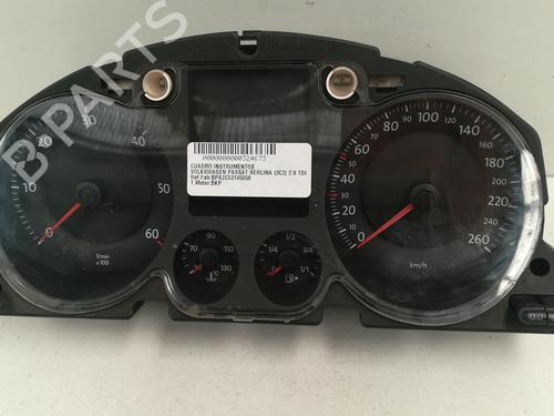 Used Instrument cluster VW PASSAT B6 (3C2) 2.0 TDI (110 hp) 12291073