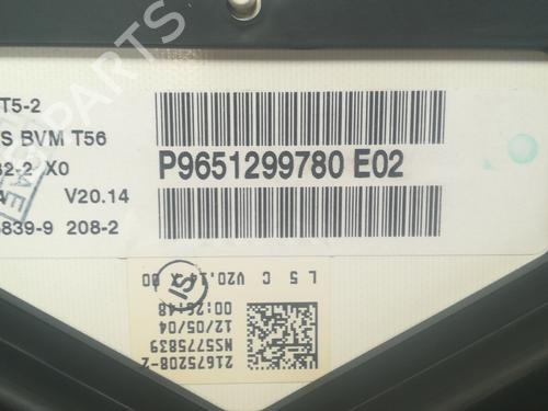 Instrument cluster PEUGEOT 307 CC (3B) 2.0 16V | BP15660201C47