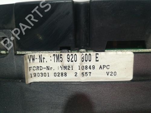Instrument cluster FORD GALAXY I (WGR) 1.9 TDI | BP9352704C47 