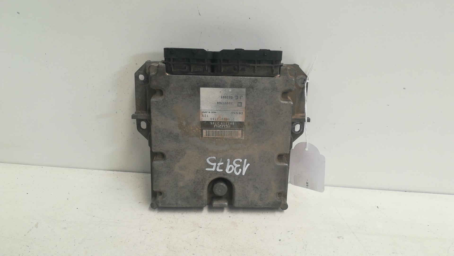 Engine control unit (ECU) OPEL VECTRA C (Z02) 3.0 CDTI (F69) 12604143 ...