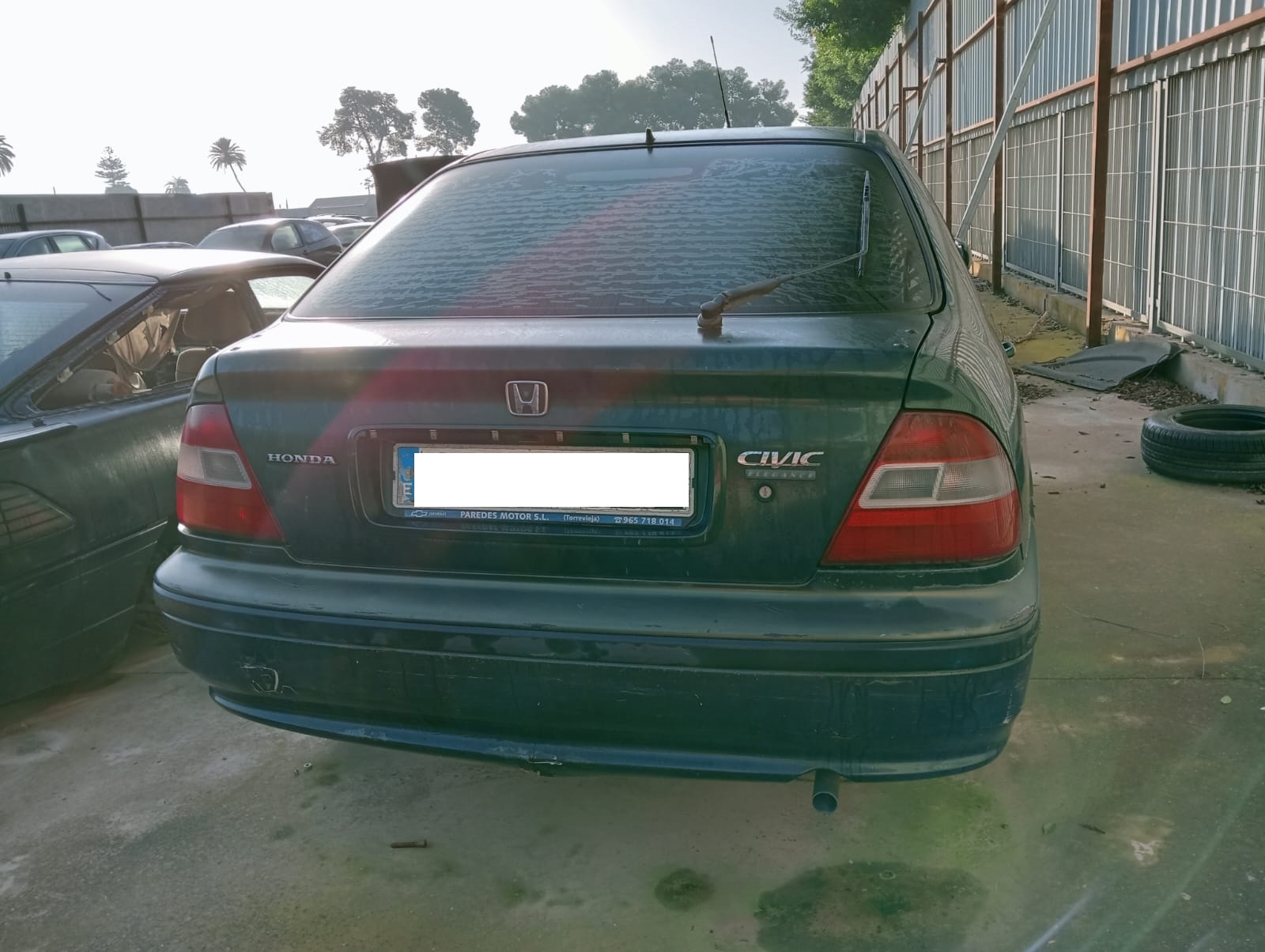 Pare-choc Arrière D'Origine Pour Honda Civic 6 (FB MB) - Référence 71501ST3E0 - Occasion