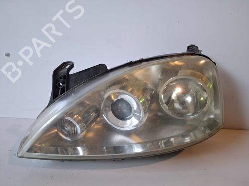Used Left headlight OPEL CORSA C (X01) 1.2 Twinport (F08, F68) (80 hp) 28502423