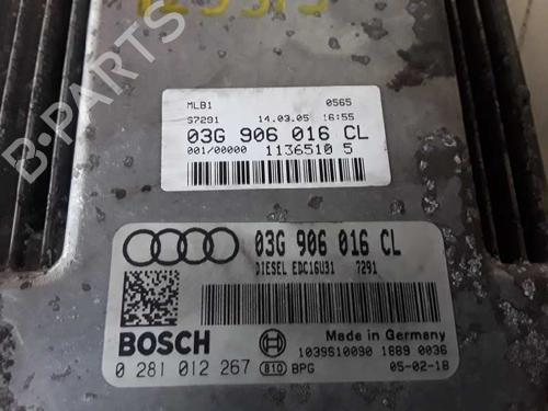 Engine control unit (ECU) AUDI A4 B7 (8EC) 2.0 TDI 16V | BP9282407M57 