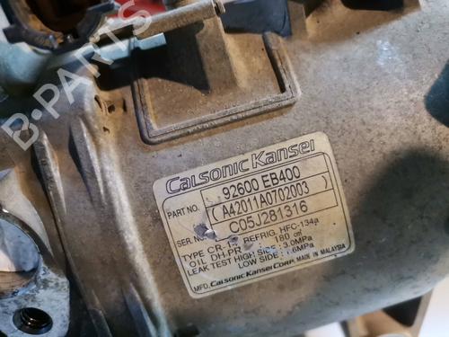 AC compressor NISSAN NAVARA NP300 (D40) 2.5 dCi 4WD (D40TT, D40T, D40M, D40BB) | BP9285470M34 