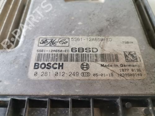 Engine control unit (ECU) FORD FIESTA V (JH_, JD_) 1.6 TDCi | BP9285693M57 