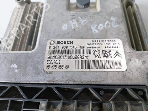 Engine control unit (ECU) PEUGEOT 2008 I (CU_) 1.6 HDi | BP11244582M57