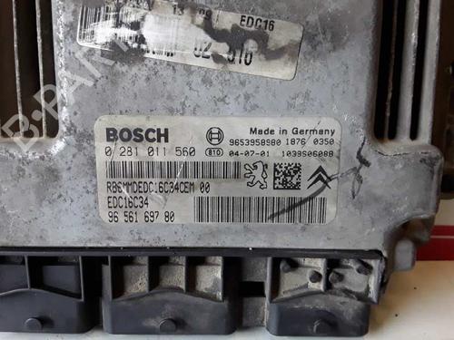Engine control unit (ECU) PEUGEOT 206 Hatchback (2A/C) 1.6 HDi 110 | BP9362452M57 