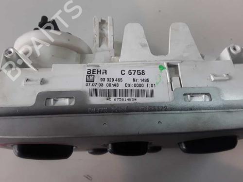 Climate control OPEL MERIVA A MPV (X03) 1.6 16V (E75) | BP9315245I5 