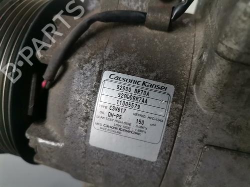 AC compressor NISSAN QASHQAI / QASHQAI +2 I (J10, NJ10, JJ10E) 2.0 dCi All-wheel Drive | BP10166645M34 