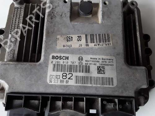 Engine control unit (ECU) PEUGEOT 206 Hatchback (2A/C)  | BP9284711M57 