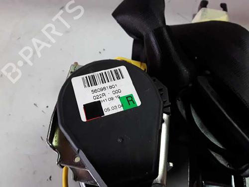 Rear right seatbelt VW TOUAREG (7LA, 7L6, 7L7)  | BP9345847I28 