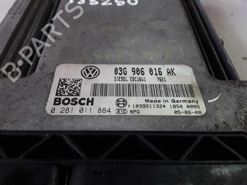Engine control unit (ECU) SEAT LEON (1P1) 1.9 TDI | BP9282793M57 