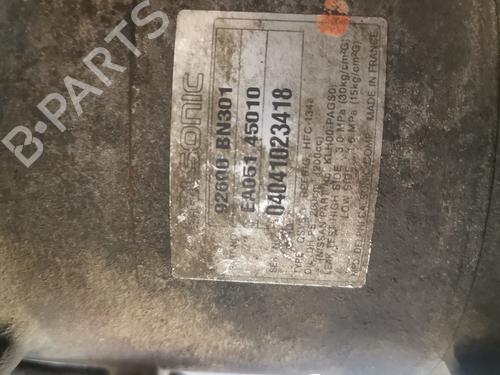 AC compressor NISSAN ALMERA TINO (V10) 2.2 dCi | BP10191323M34 