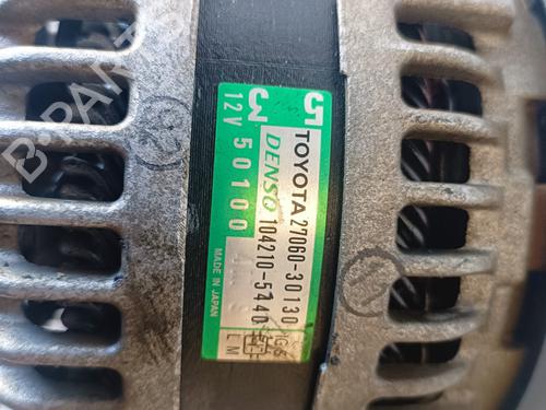 Alternator TOYOTA LAND CRUISER PRADO (_J15_) 3.0 D-4D (KDJ150_, KDJ150, KDJ155) | BP14365257M7 