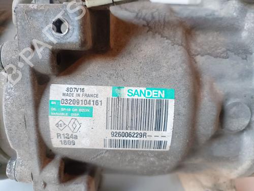 AC compressor DACIA DOKKER MPV (KE_) 1.6 LPG | BP22355623M34 