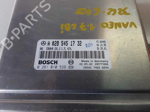 Engine control unit (ECU) MERCEDES-BENZ VANEO (414) 1.7 CDI (414.700) | BP9283517M57 