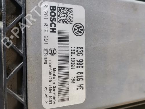 Engine control unit (ECU) SEAT ALTEA (5P1)  | BP10987490M57 