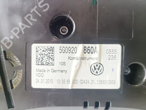 Instrument cluster VW GOLF VII (5G1, BQ1, BE1, BE2) 1.6 TDI | BP13810448C47 