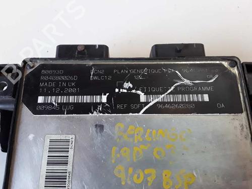 Engine control unit (ECU) CITROËN BERLINGO / BERLINGO FIRST Box Body/MPV (M_) 1.9 D (MBDJY) | BP9285168M57 