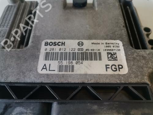 Engine control unit (ECU) OPEL ASTRA H (A04)  | BP11034548M57 