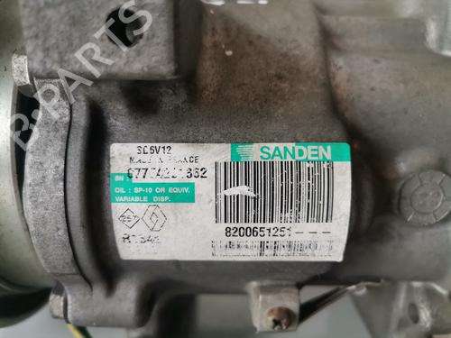 AC compressor RENAULT CLIO III (BR0/1, CR0/1) 1.5 dCi (BR17, CR17) | BP10934451M34 
