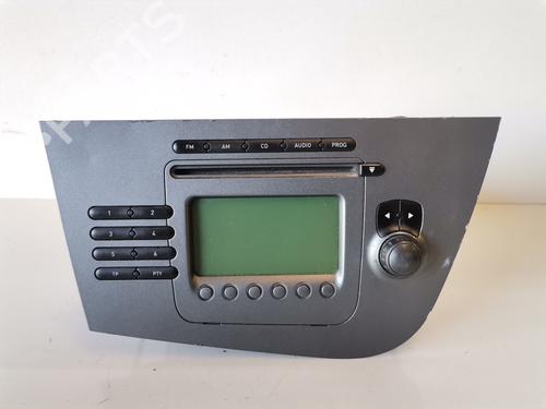 Used Radio SEAT LEON (1P1) [2005-2013]  10379304