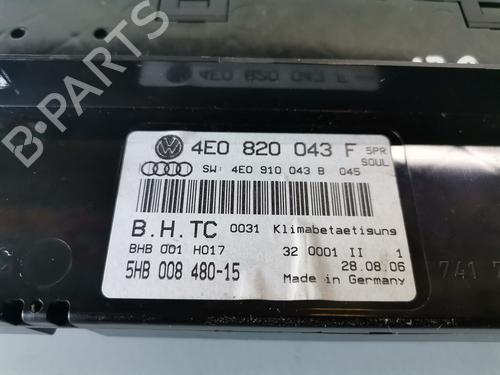 Commande Chauffage AUDI A8 D3 (4E2, 4E8) 4.2 TDI quattro | BP9998278I5 
