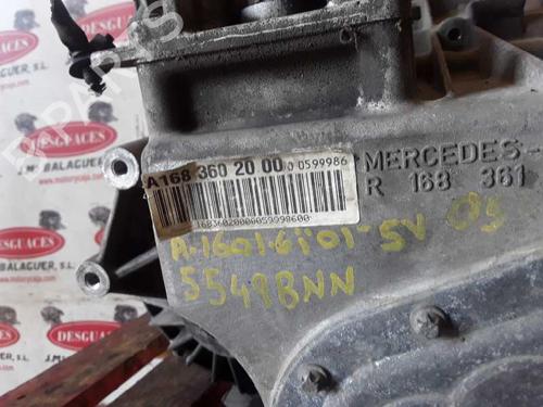 Gearbox MERCEDES-BENZ A-CLASS (W168) A 160 (168.033, 168.133) | BP9282504M3 