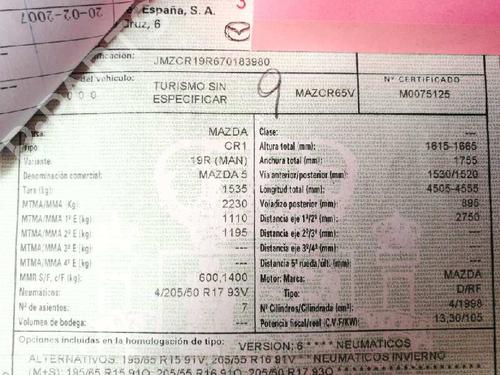 Højre Styrespindel Lejehus MAZDA 5 (CR) 2.0 CD (CR19) | BP9284265M26 