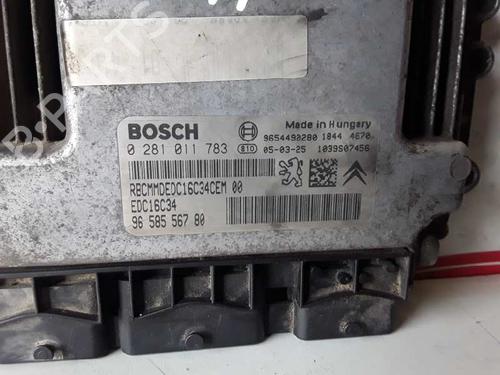 Engine control unit (ECU) PEUGEOT 206 Hatchback (2A/C)  | BP9282255M57 